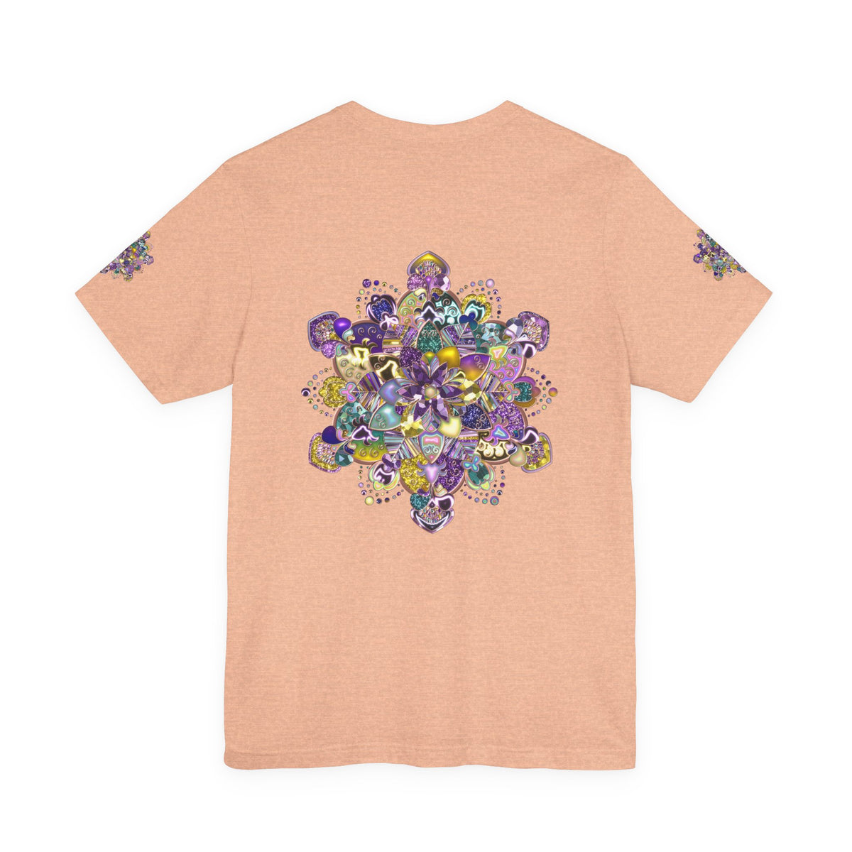 Unisex Floral Jewel Mandala T-Shirt