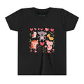 Entzückendes Animal Love Jugend T-Shirt, Süßes Kindershirt, Tier Grafik T-Shirt, Kindergeschenk, Geburtstags- oder Urlaubsoutfit 