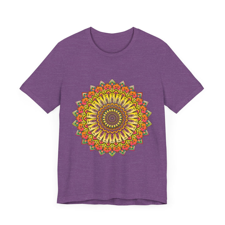 Intricate Mandala T-Shirt - Colorful Geometric Design 33