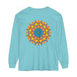 Colorful and intricately designed Vibrant Mandala Unisex Long Sleeve T-Shirt