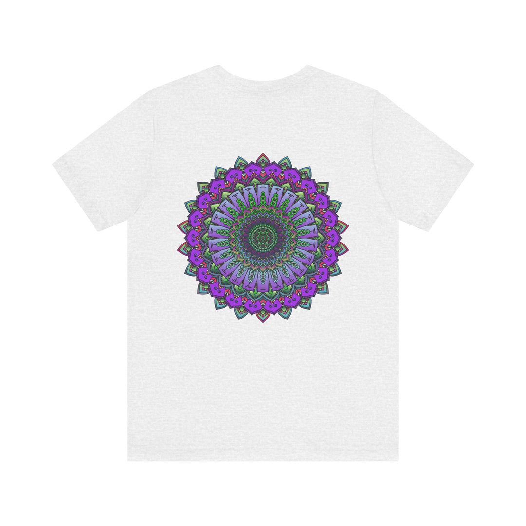 A beautiful mandala tee featuring intricate spiritual patterns for peace and harmony