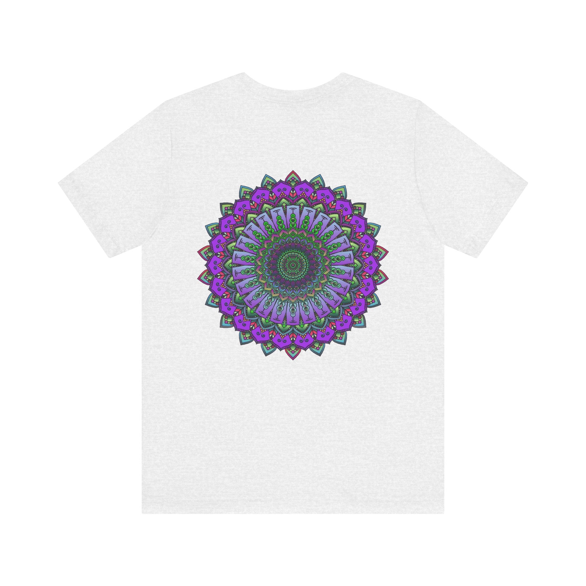 A beautiful mandala tee featuring intricate spiritual patterns for peace and harmony