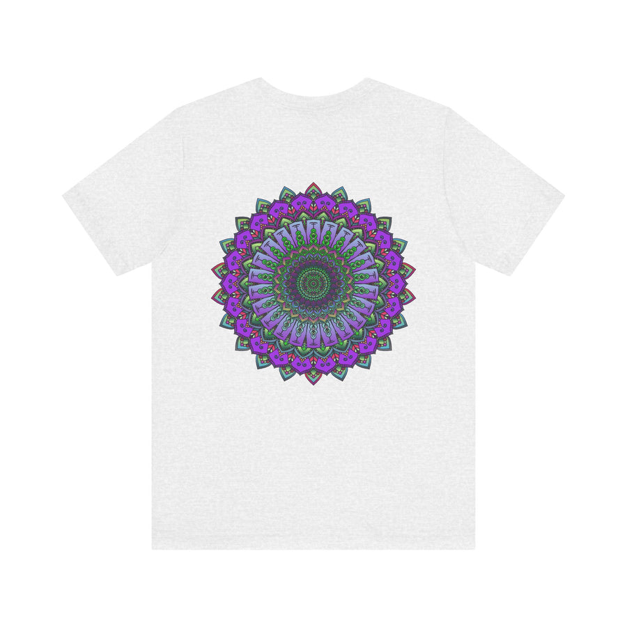 A beautiful mandala tee featuring intricate spiritual patterns for peace and harmony