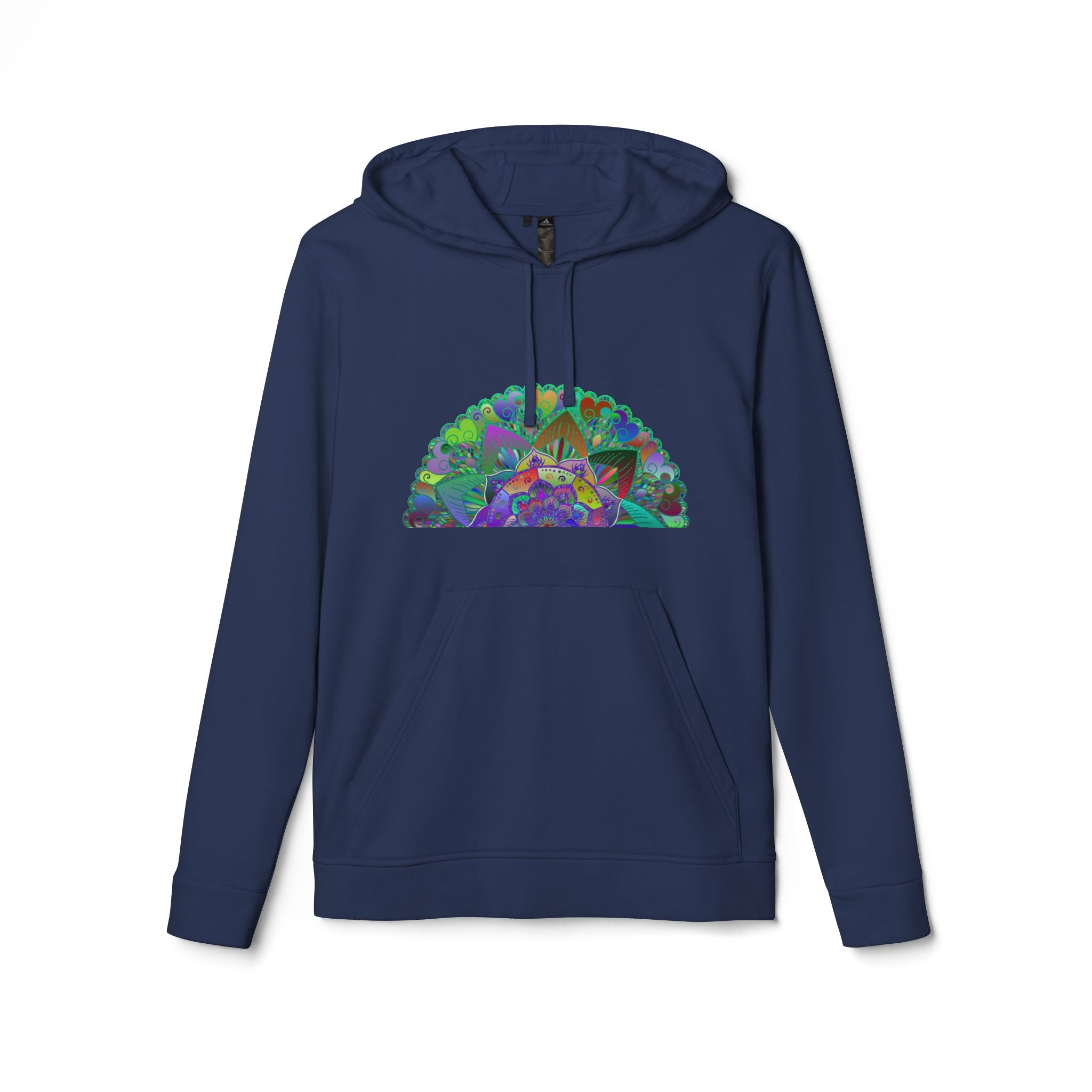 Warm and comfortable Psychedelic Mandala Adidas Fleece Hoodie