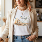 Good Morning Cat T-Shirt | Ultra-Soft Cotton Graphic Tee