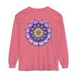 Colorful Mandala Long Sleeve T-Shirt - Psychedelic Art image 24