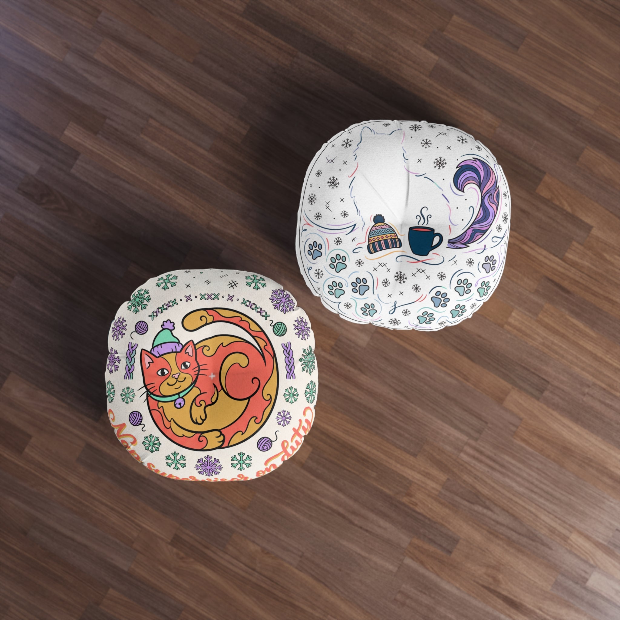 Cozy Cat Nap Floor Pillow