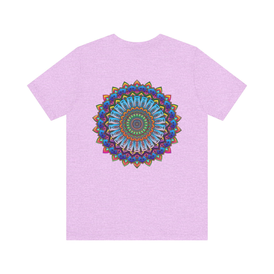 Beautiful Mandala design t-shirt representing tranquility and balance