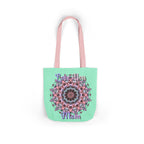 Mandala 'Love You Mom' Canvas Tote — Floral Mother's Day Gift Bag