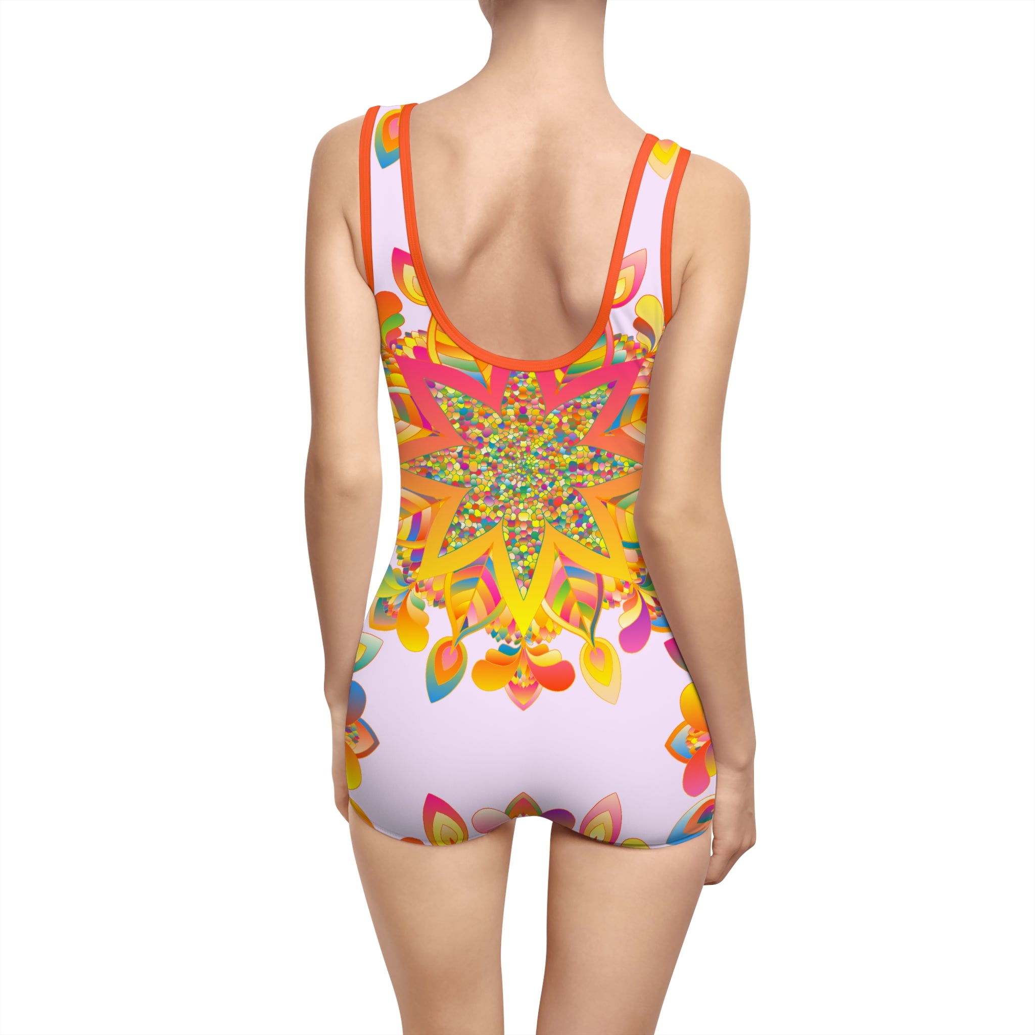 Swimsuit Vintage Mandala Art Women's