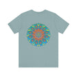 Beautiful Mandala Tee with intricate design symbolizing spiritual peace and harmony