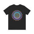 Vibrant Mandala Tee featuring intricate design symbolizing spiritual peace and harmony, perfect for meditation and inner balance