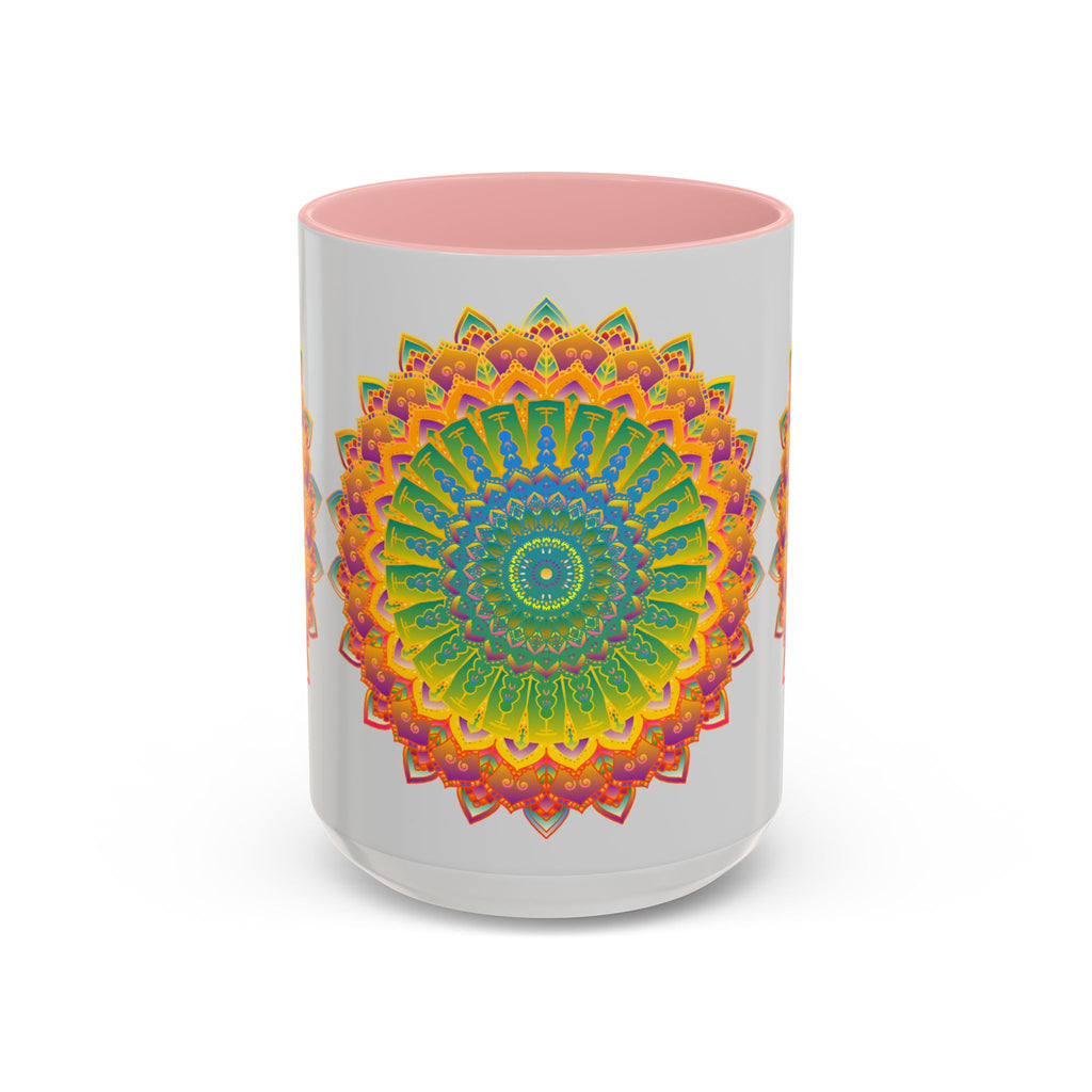  Stunning mandala pattern on a high-gloss, durable mug