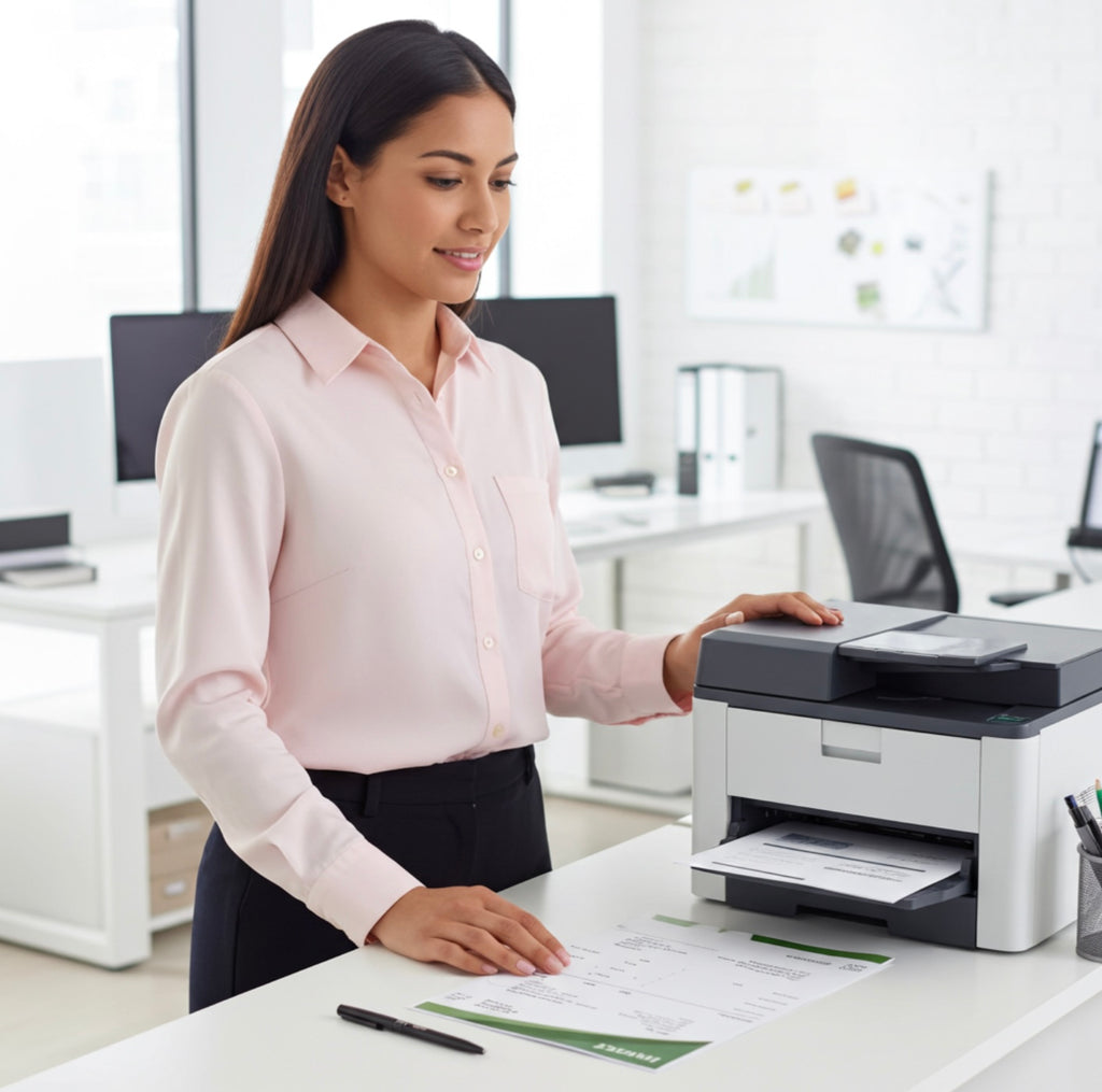 Green Invoice Template for Small Businesses