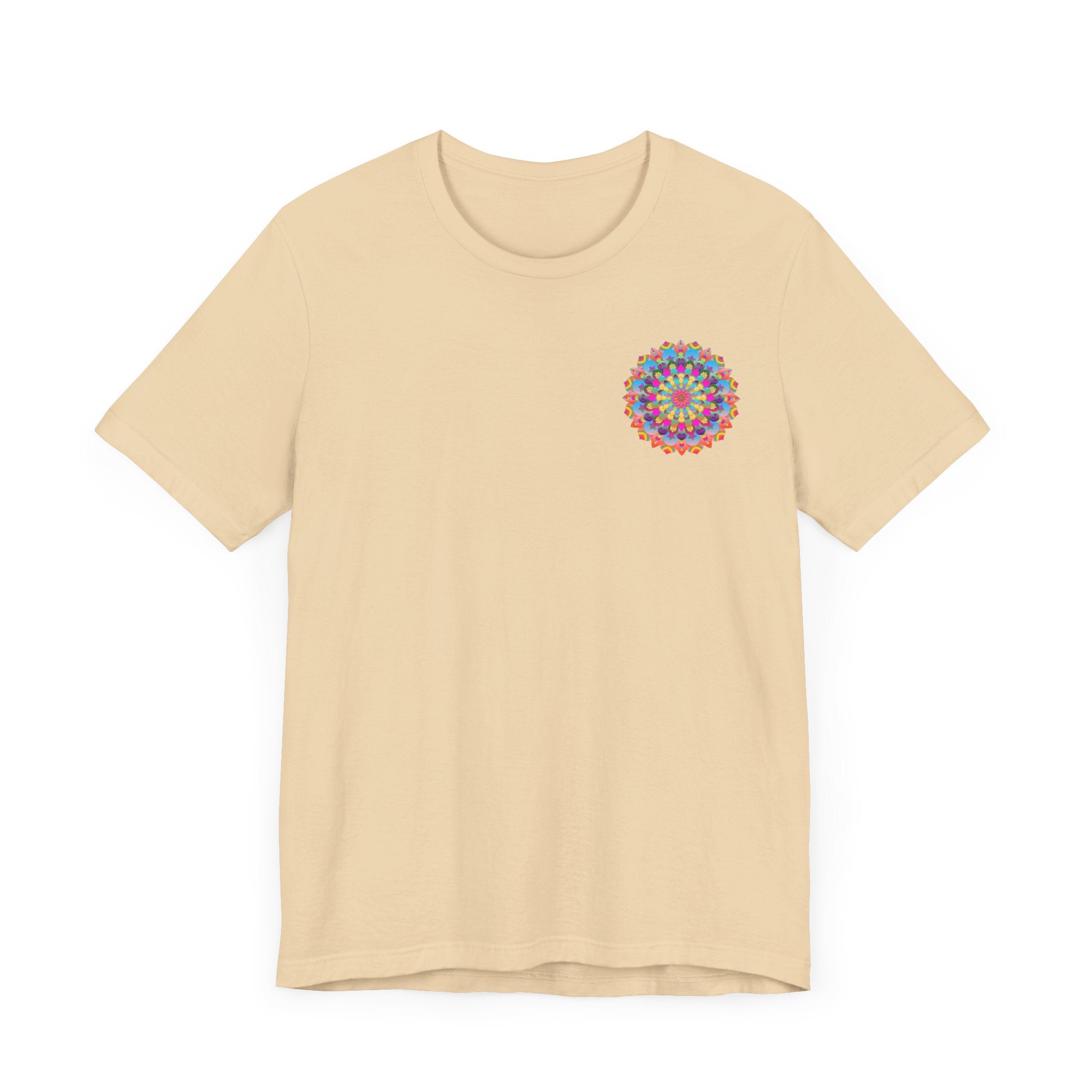 Unisex Mandala Tee - Spiritual Peace & Harmony shirt perfect for yoga, meditation, and spiritual practices