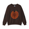 A cozy unisex heavy blend crewneck sweatshirt with cute ghost designs perfect for Halloween festivities