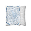  Luxurious spun polyester pillowcase with stunning mandala art design 