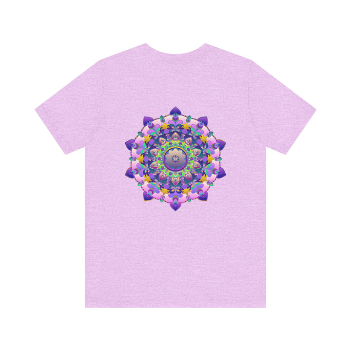  Vibrant Mandala Tee with Eye-Catching Geometric Design for Spiritual Balance 