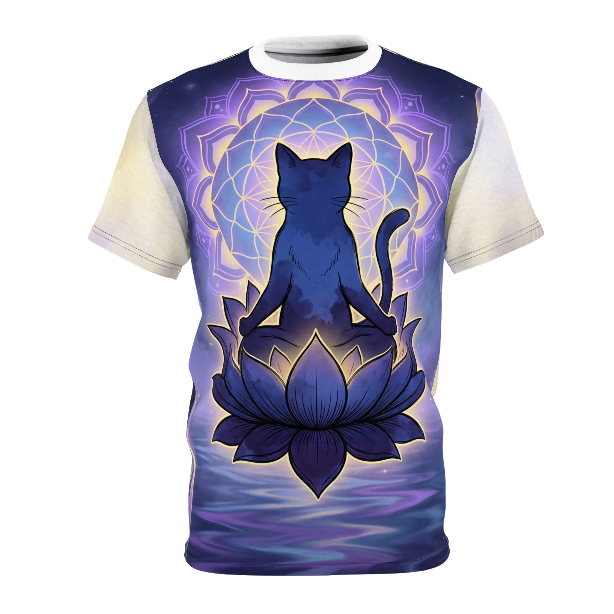 Katzengeist: T-Shirt mit himmlischem Führer