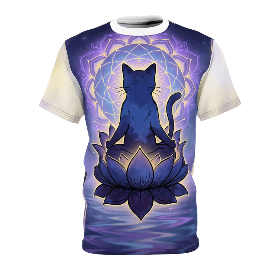 Katzengeist: T-Shirt mit himmlischem Führer