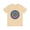 Vibrant Mandala Tee featuring a colorful and intricate design with vibrant hues and detailed patterns, perfect for adding a pop of color to your wardrobe