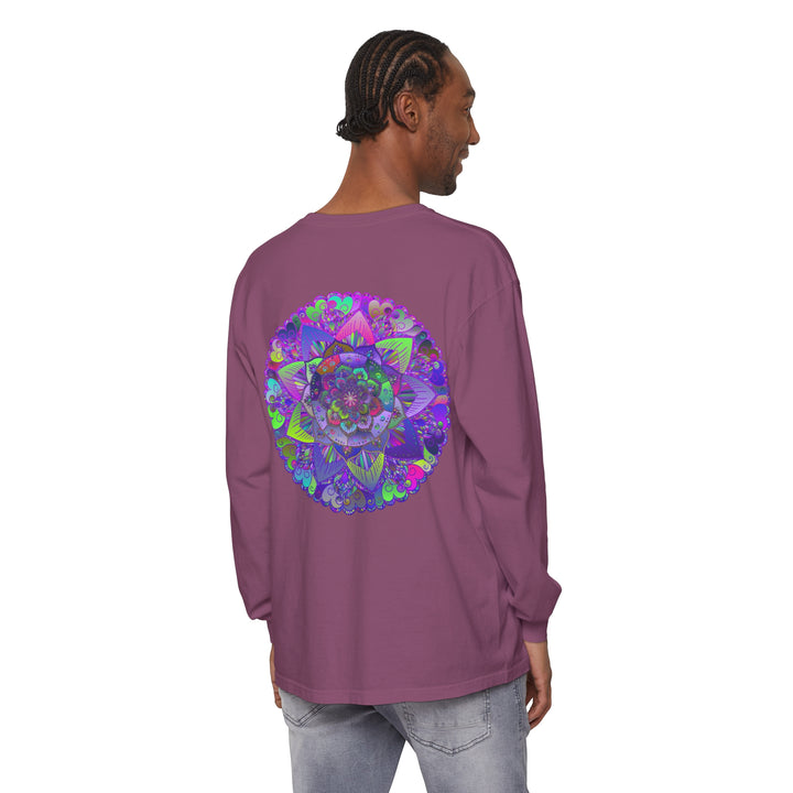 Intricate Mandala Long Sleeve T-Shirt - Psychedelic Art 29