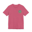 Colorful mandala design t-shirt with vibrant psychedelic patterns for spiritual peace and inner harmony