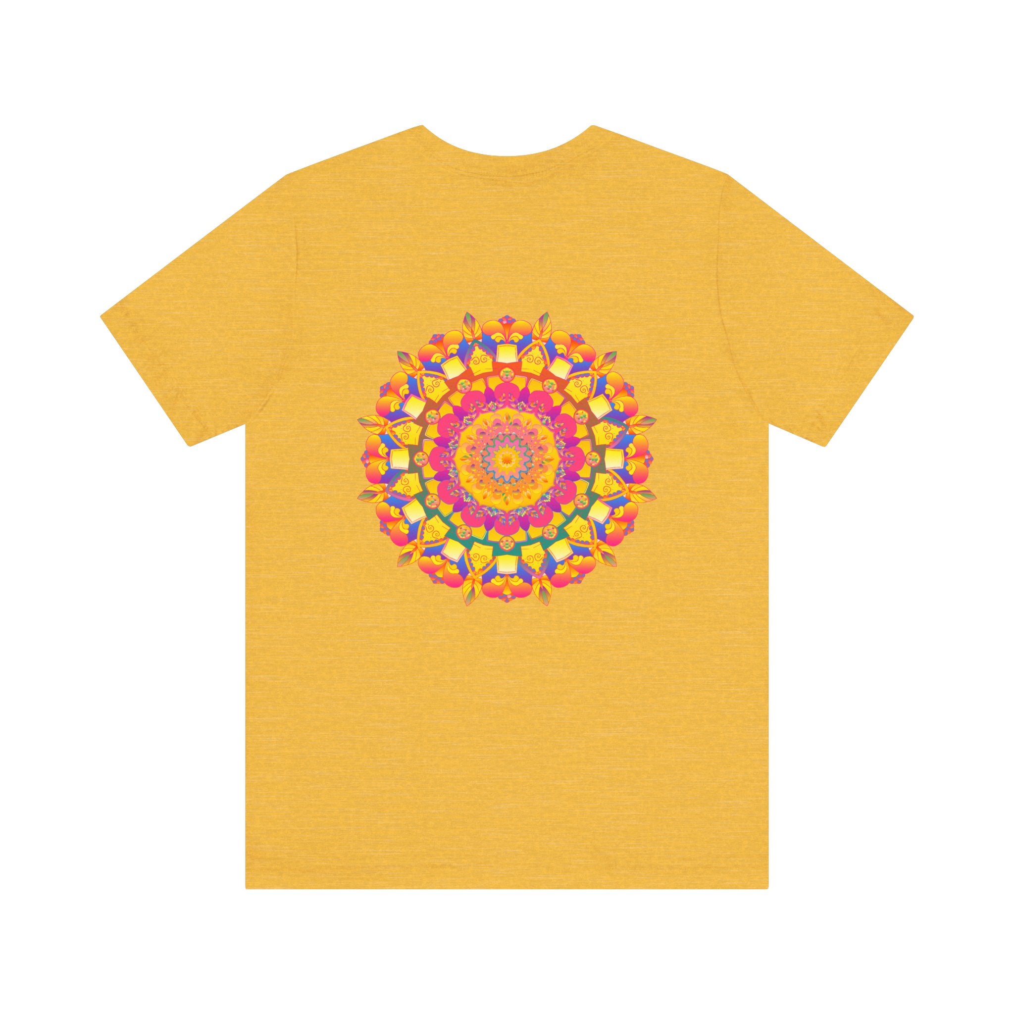 Vibrant Mandala T-Shirt featuring a beautiful design symbolizing peace and harmony