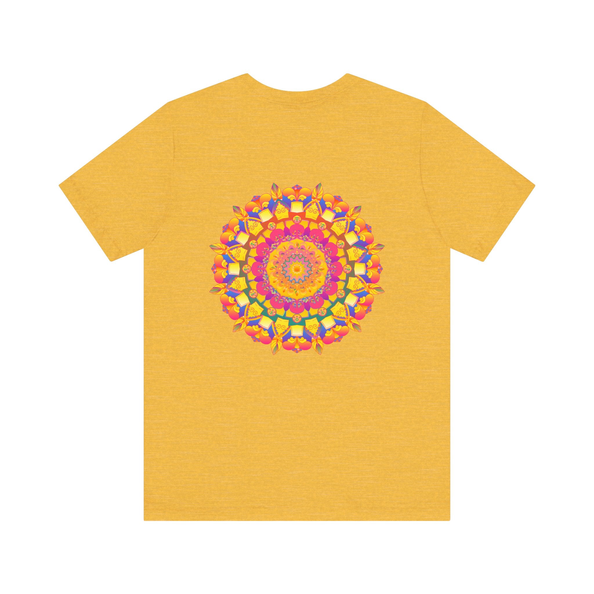 Vibrant Mandala T-Shirt featuring a beautiful design symbolizing peace and harmony