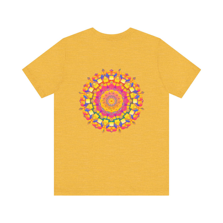 Vibrant Mandala T-Shirt featuring a beautiful design symbolizing peace and harmony