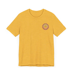 Beautiful and intricate Vibrant Mandala Tee representing Peace & Harmony