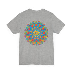  Eye-catching and detailed mandala t-shirt promoting spiritual peace