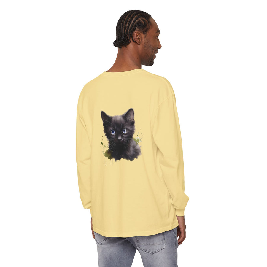 Full Sleeve Tee | Mystic Black Cat