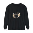 Black Cat Watercolor Sprint Unisex T-Shirt featuring a vibrant watercolor print