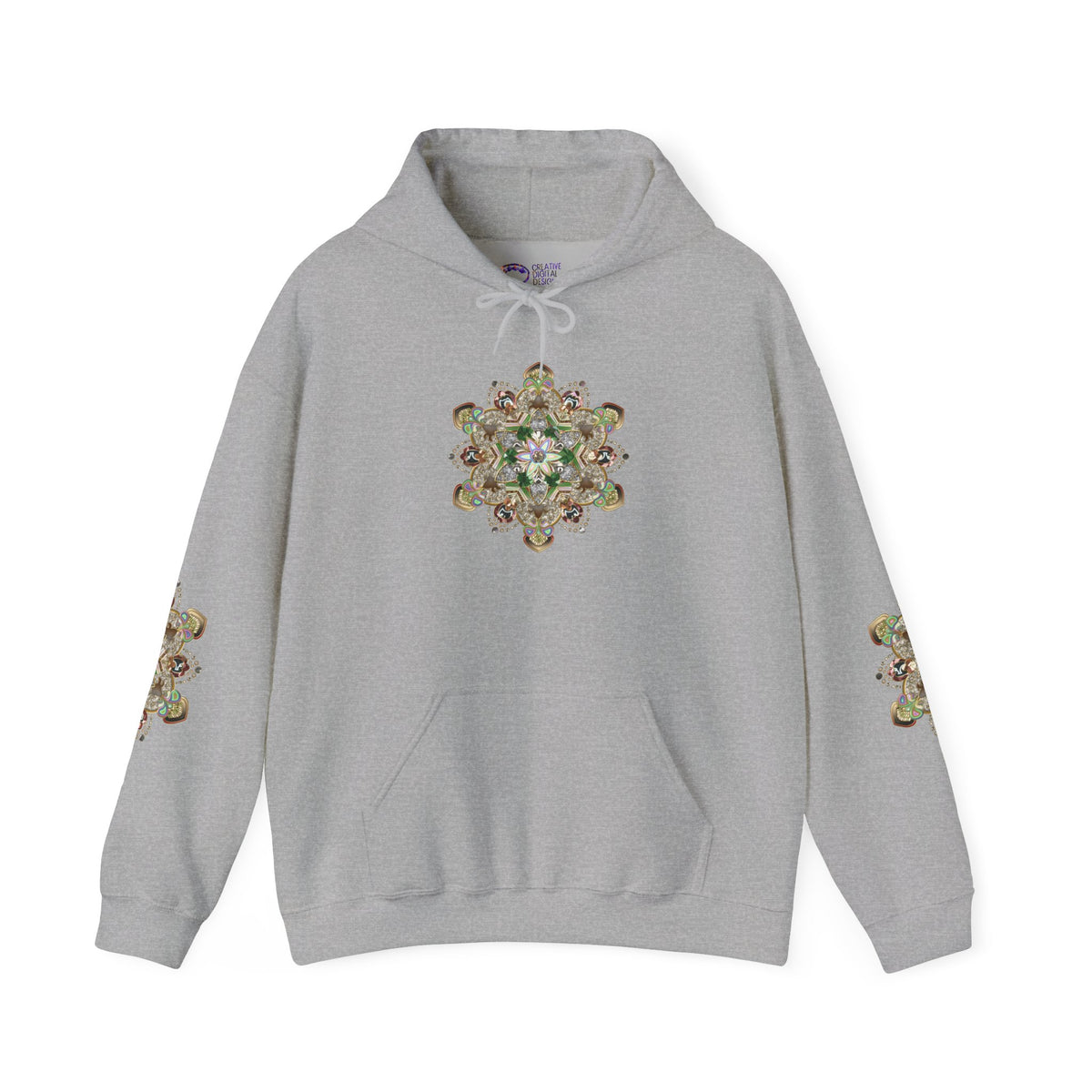 Mandala Floral Hoodie