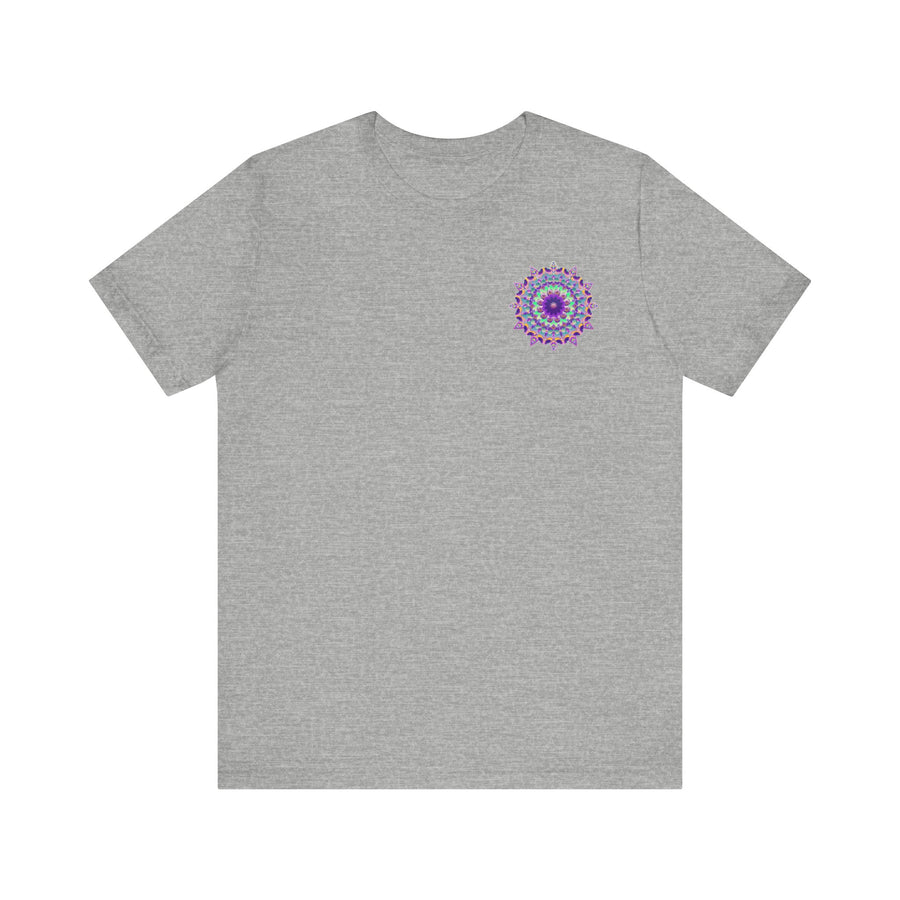  Colorful Mandala Tee for promoting mindfulness and positive energy