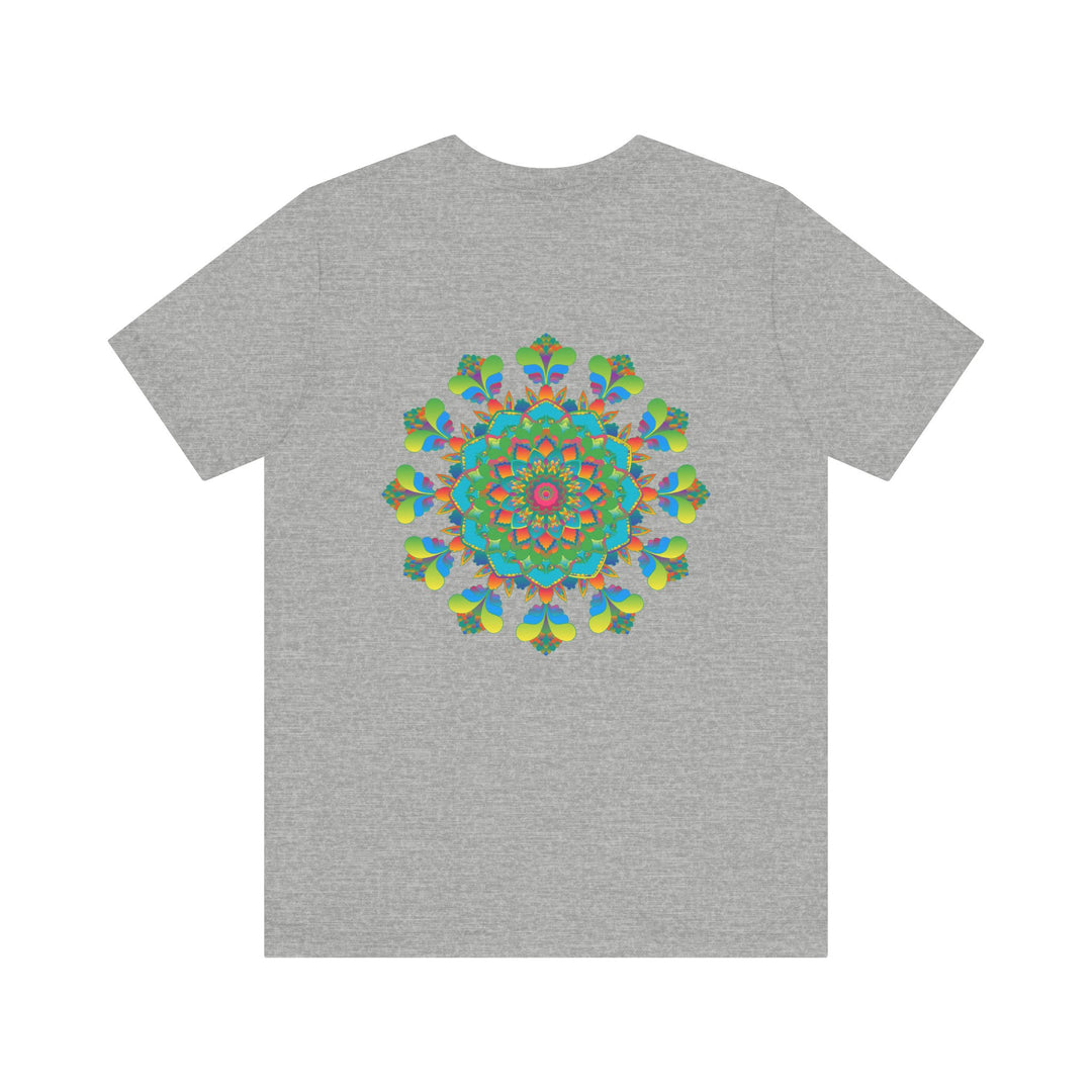 Vibrant and intricate Psychedelic Mandala T-Shirt with Spiritual Vibes design