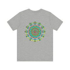 Vibrant and intricate Psychedelic Mandala T-Shirt with Spiritual Vibes design