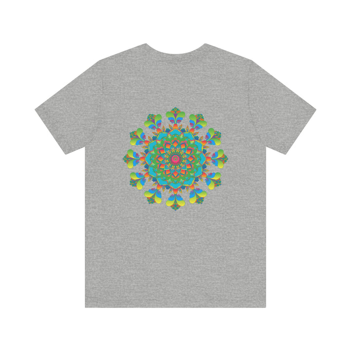 Vibrant and intricate Psychedelic Mandala T-Shirt with Spiritual Vibes design