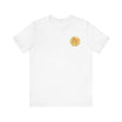 Beautiful Vibrant Mandala Tee with intricate spiritual design promoting peace and harmony