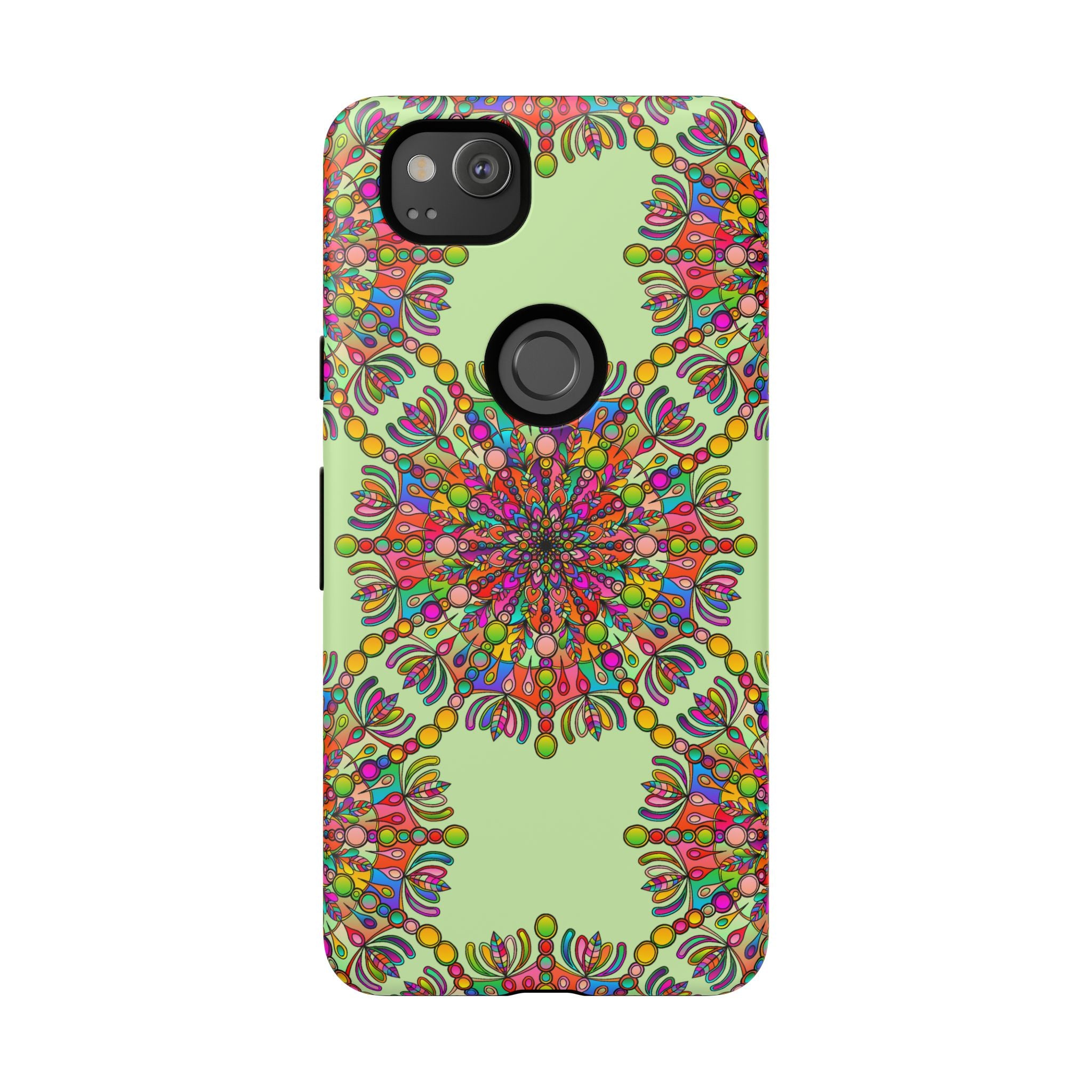 Intricate Mandala Phone Case in Lively Colors for Unique Style