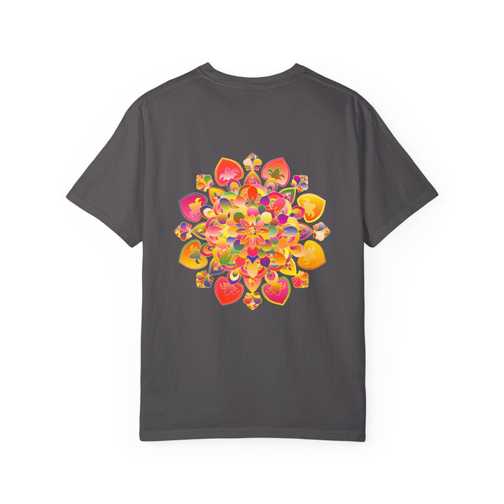  Eye-catching Mandala Tee with a vibrant and colorful hand-drawn design