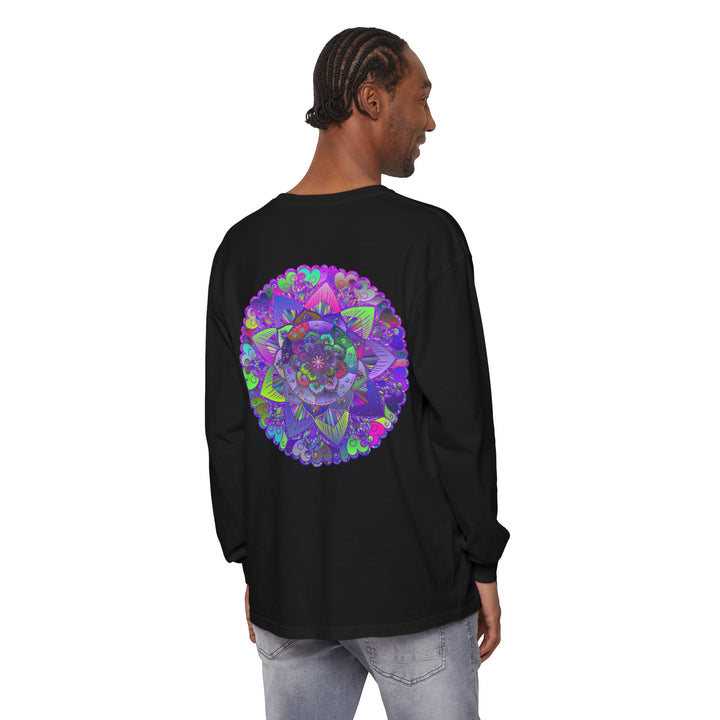 Intricate Mandala Long Sleeve T-Shirt - Psychedelic Art 50