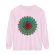 Vibrant Mandala Long Sleeve T-Shirt - Spiritual Art 14