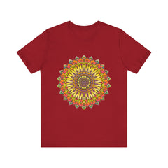 Intricate Mandala T-Shirt - Colorful Geometric Design 3