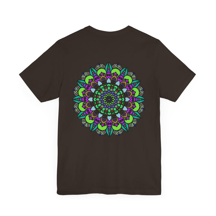 Beautiful mandala peace tee featuring intricate spiritual designs for harmony and tranquility