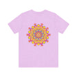 Beautiful Mandala Tee with intricate design representing spiritual peace and harmony