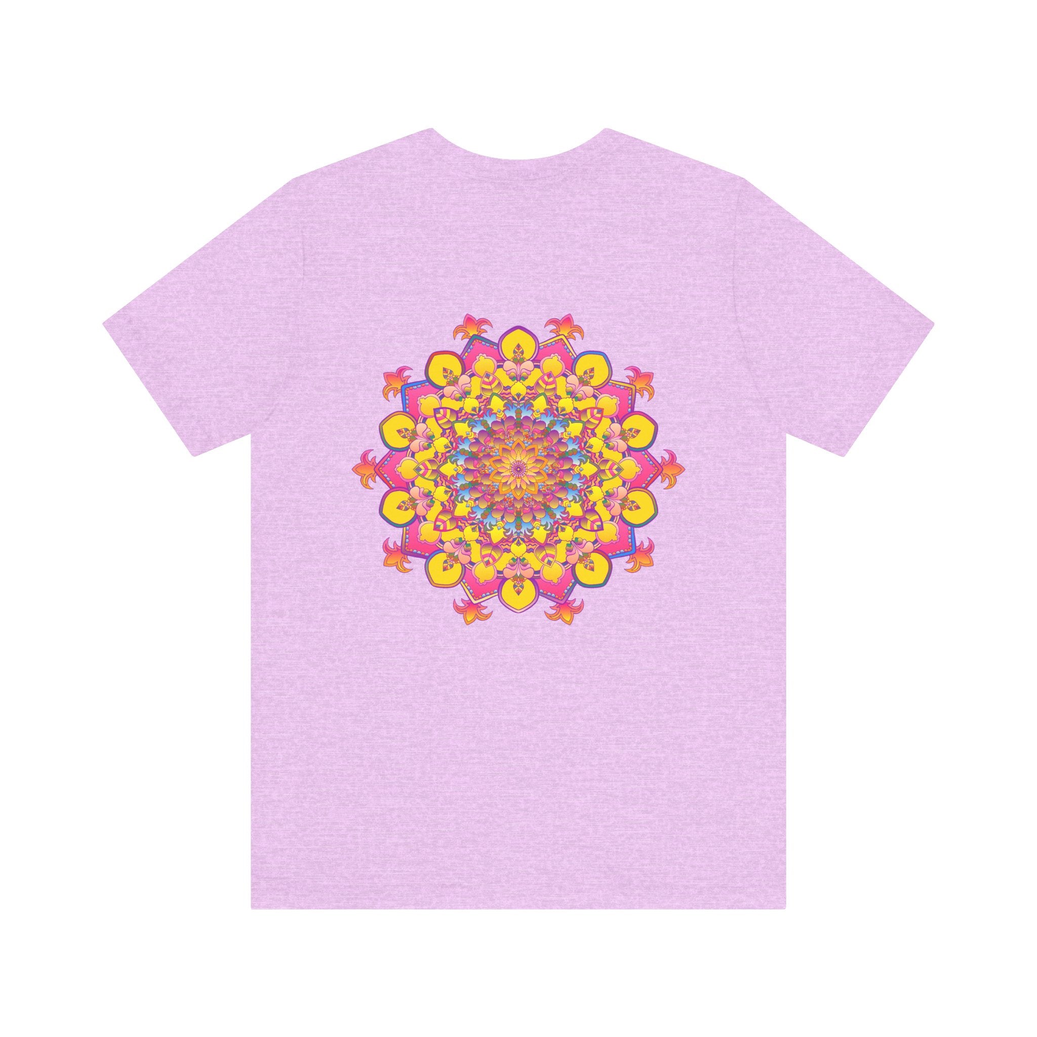 Beautiful Mandala Tee with intricate design representing spiritual peace and harmony