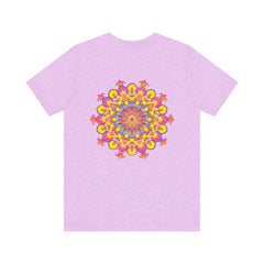 Beautiful Mandala Tee with intricate design representing spiritual peace and harmony