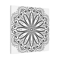 Handmade Mandala Art with 125 Stretched Canvas